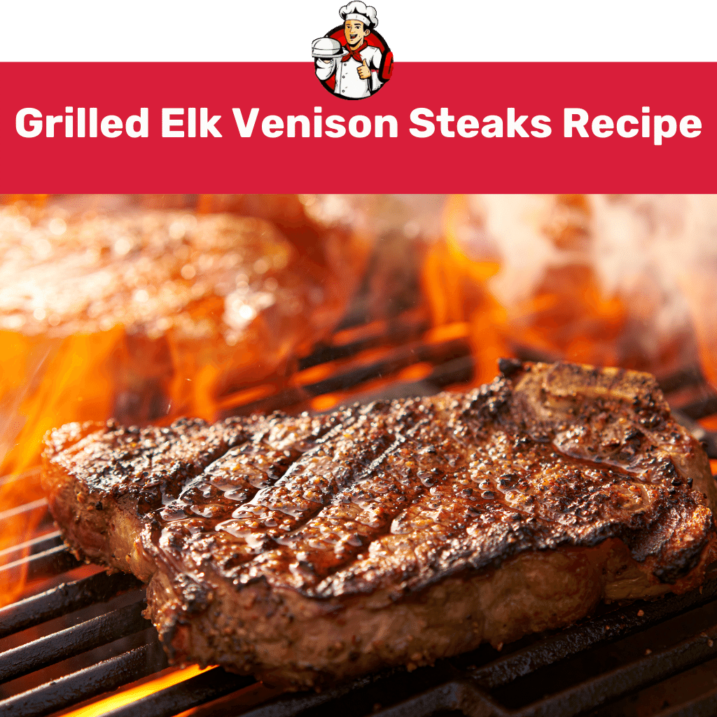 Grilled Elk Venison Steaks Recipe | Tender juicy & delicious