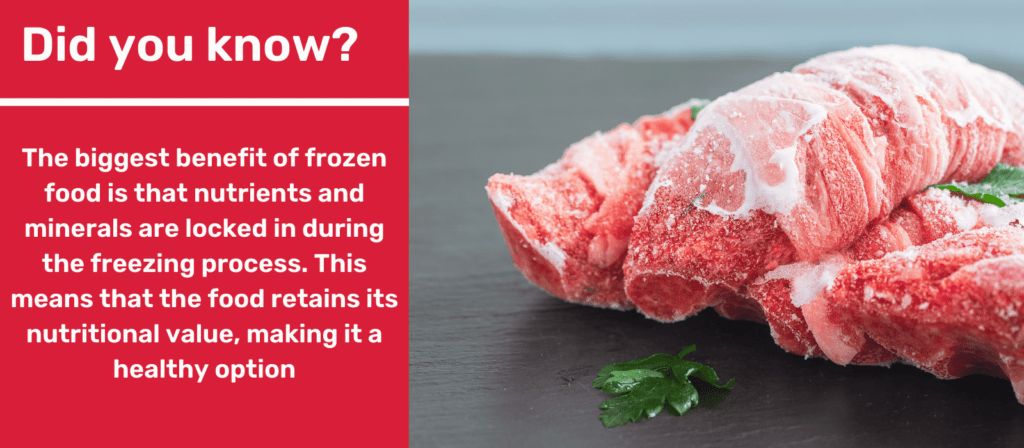 frozen meat