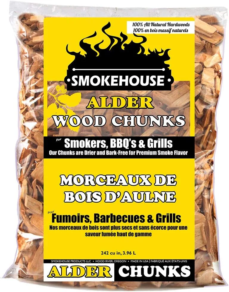 Alder (Smokehouse Products Alder Flavored Chunks)