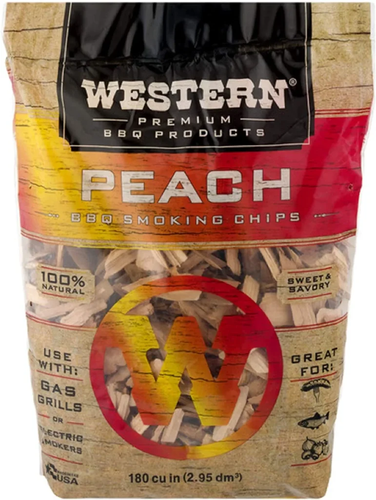 Peach (Western Premium BBQ Products Peach BBQ Smoking Chips)