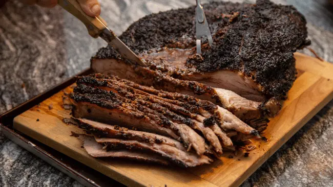 Resting and Slicing Your Brisket